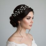 Pearl Blossom Bridal Hair Vine